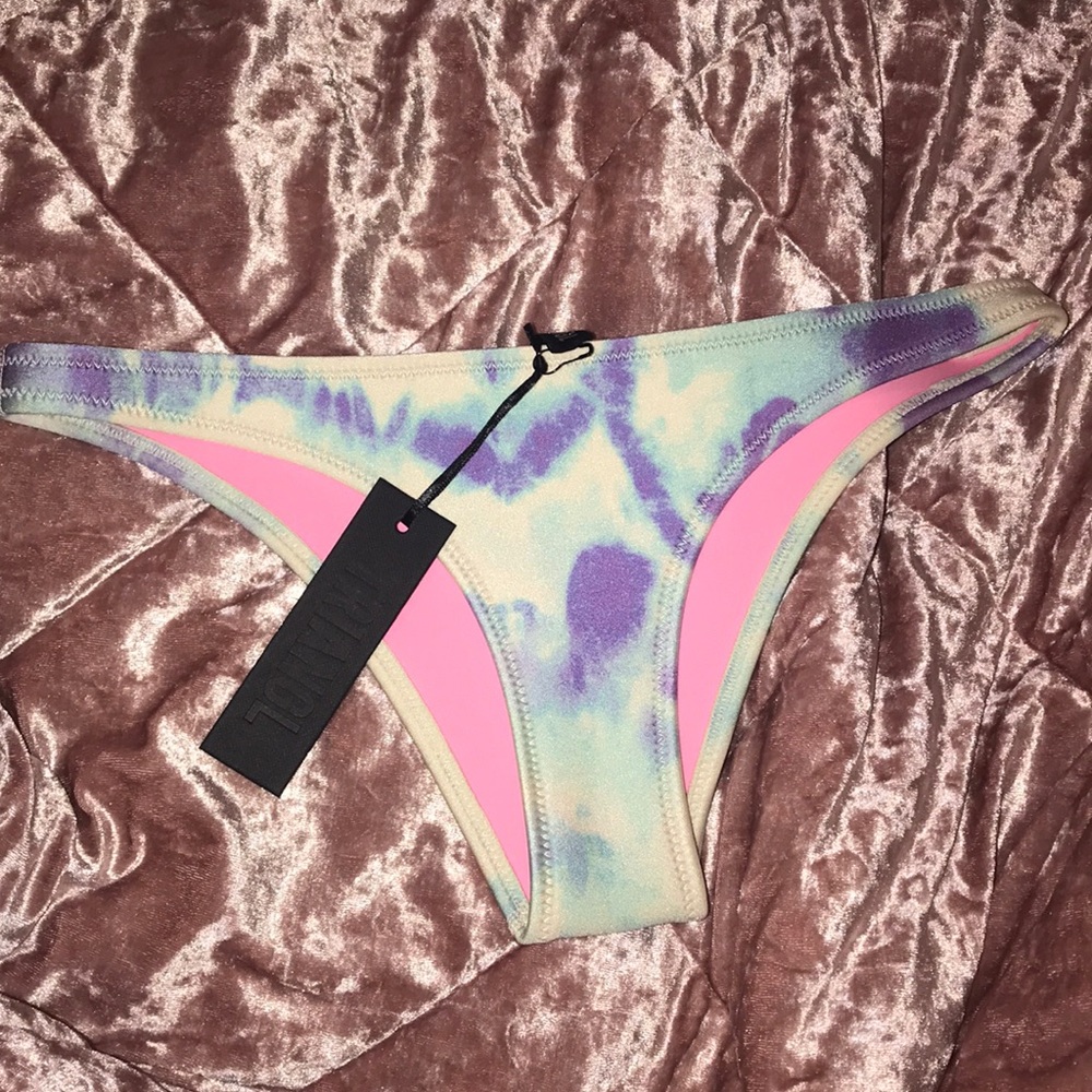 Triangl tie dye cheeky bikini bottoms